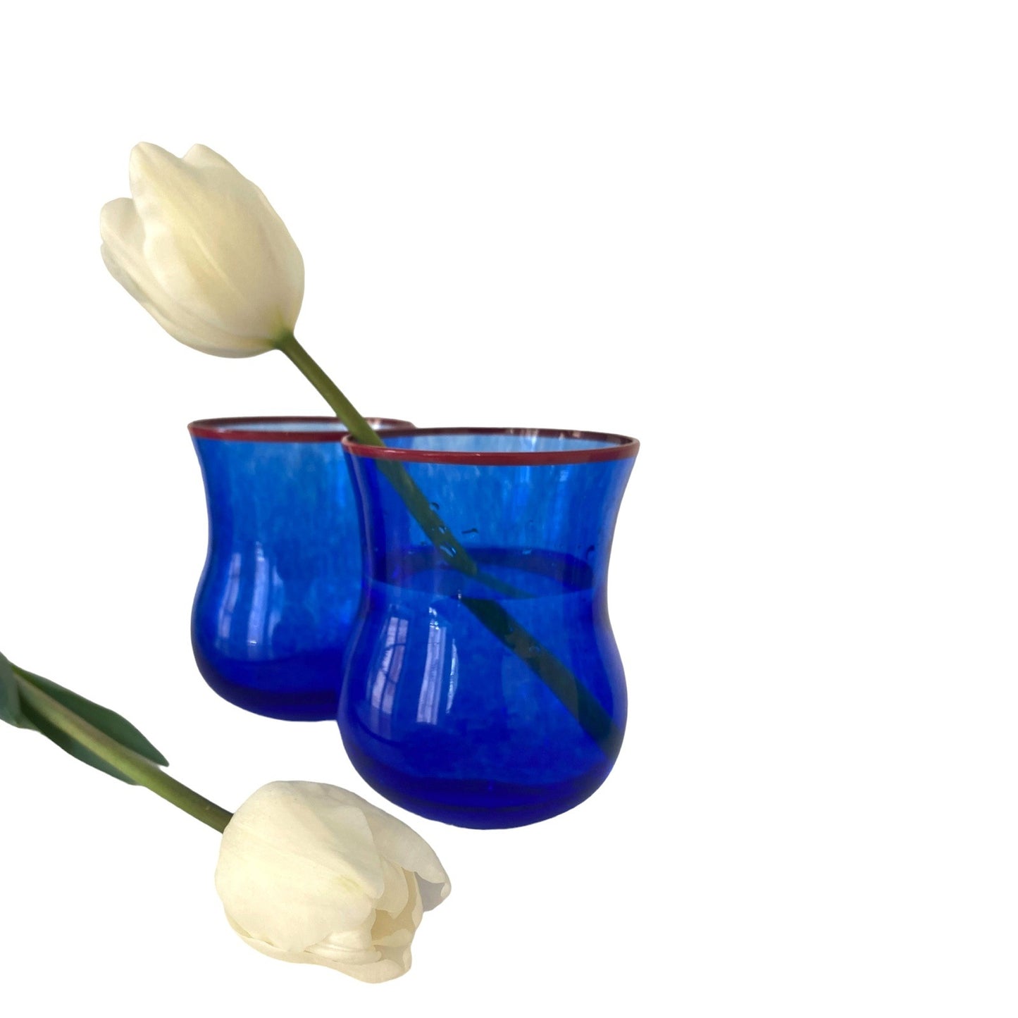 Ottoman Tulip Tumblers as vases