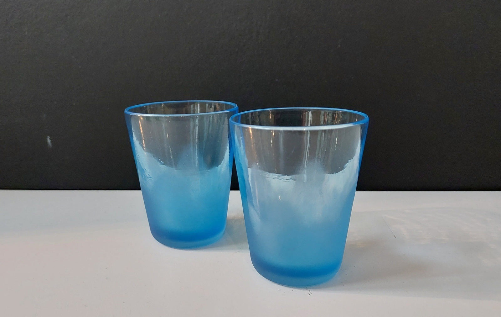 Ice Shot Glass Duos Sky Blue
