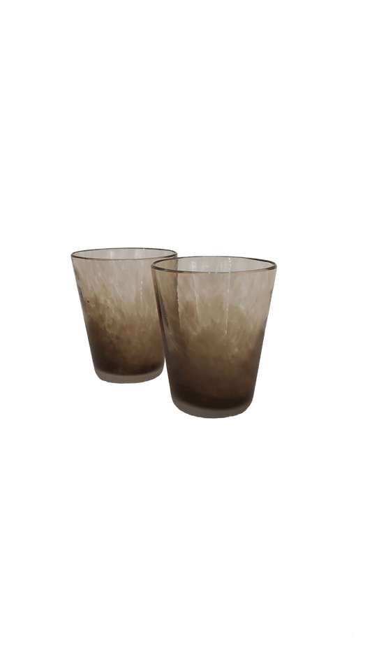 Ice Shot Glass Duos Olive