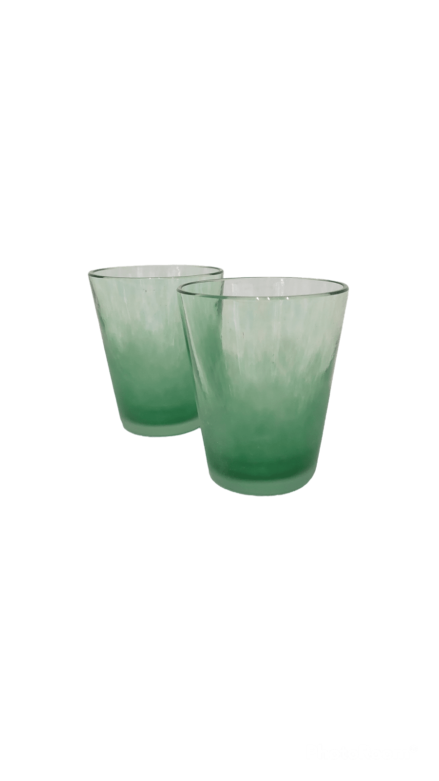 Ice Shot Glass Duos Green