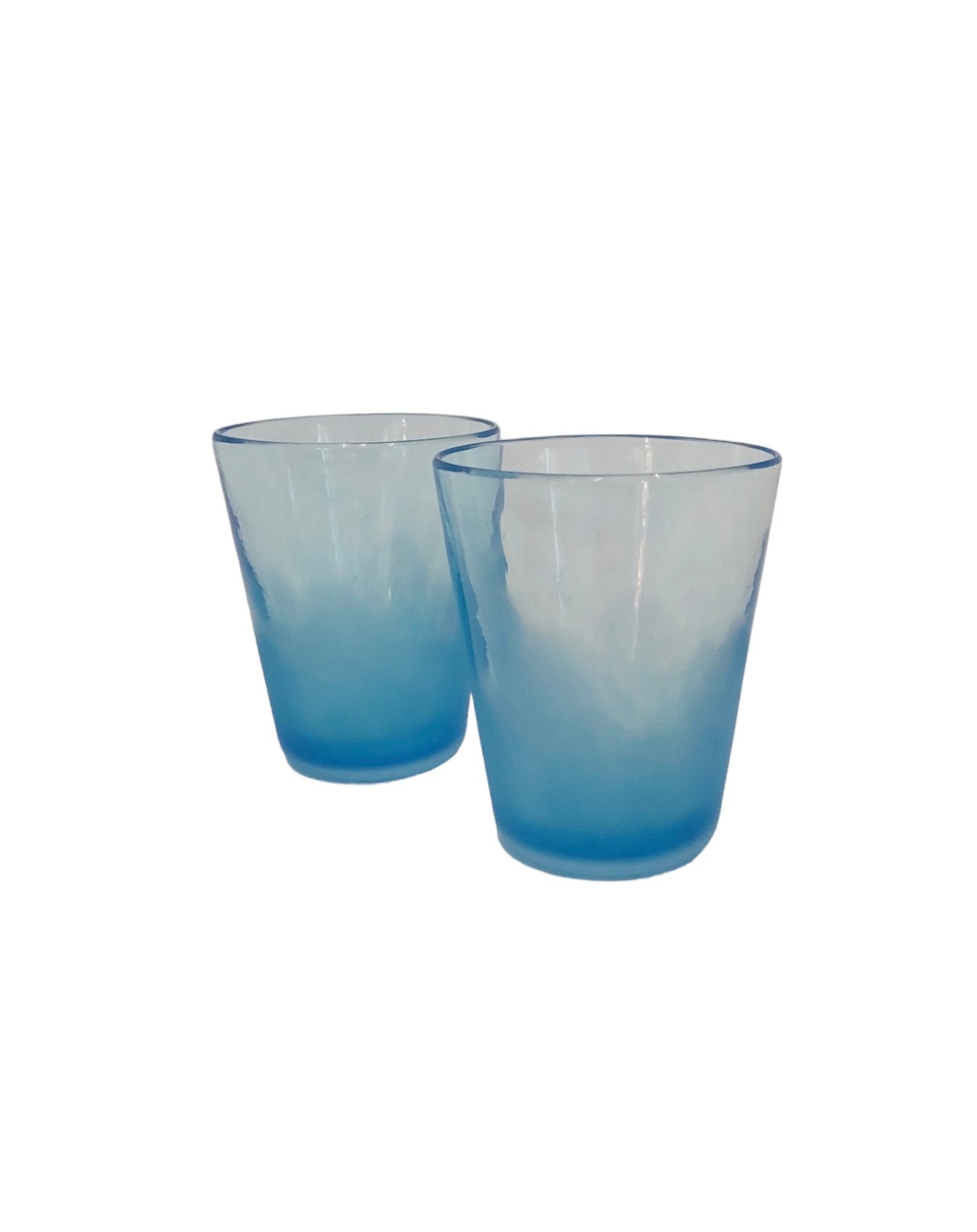 Ice Shot Glass Duos Turkish Blue